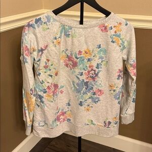 J. Jill Multicolor Floral Sweatshirt